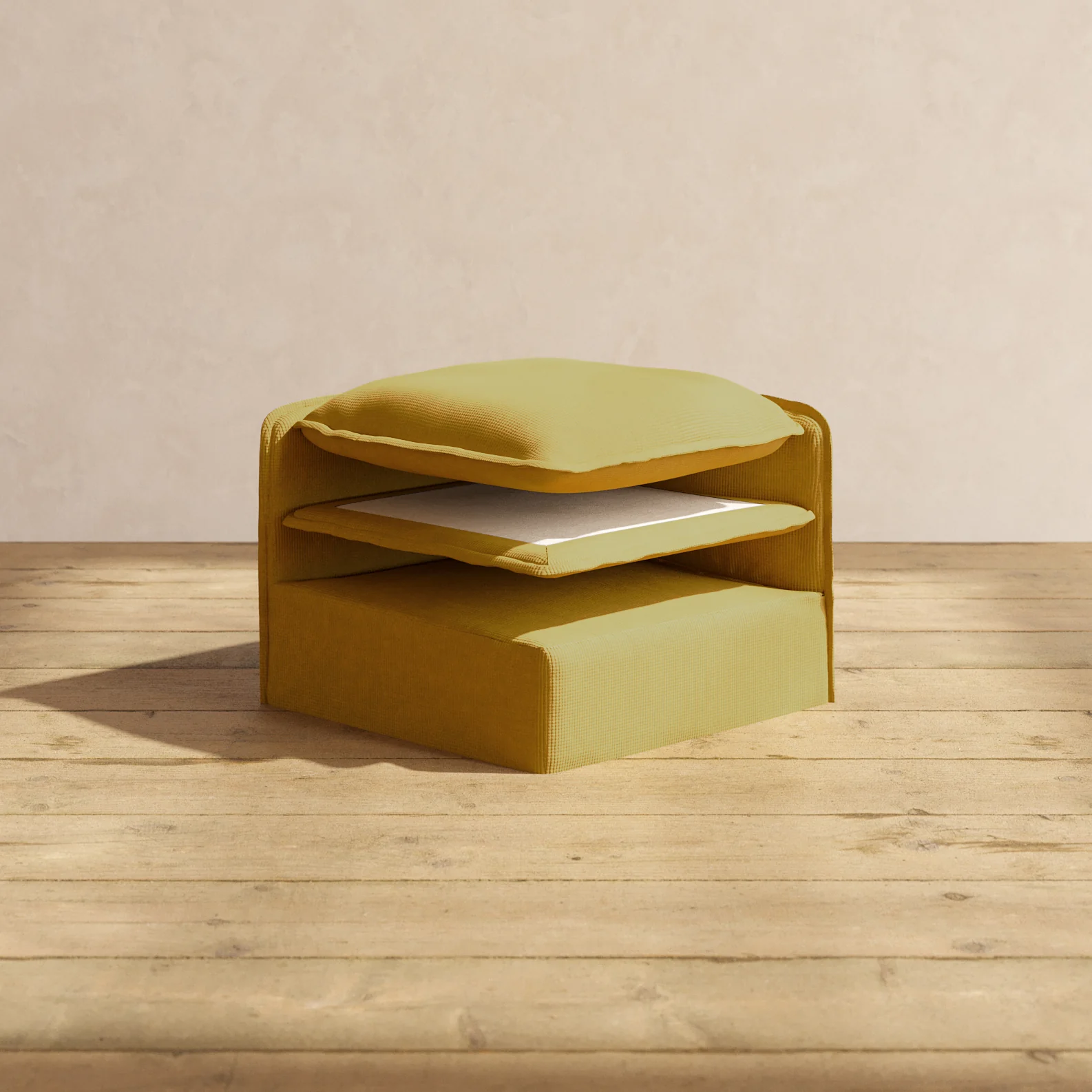 Elevate Comfort Layer for 4-Seater Corner Sectional + Ottoman in Kiiro