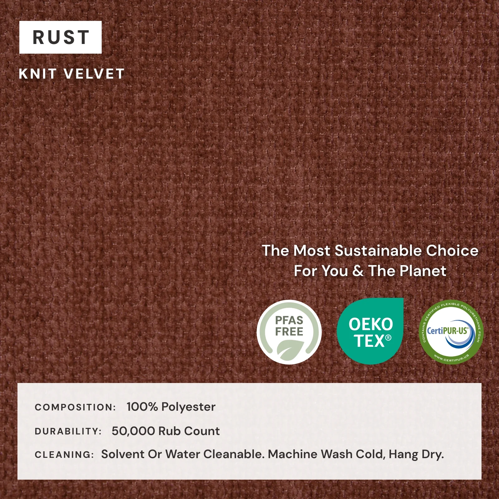 Elevate Comfort Layer for Armchair in Rust - Image 7