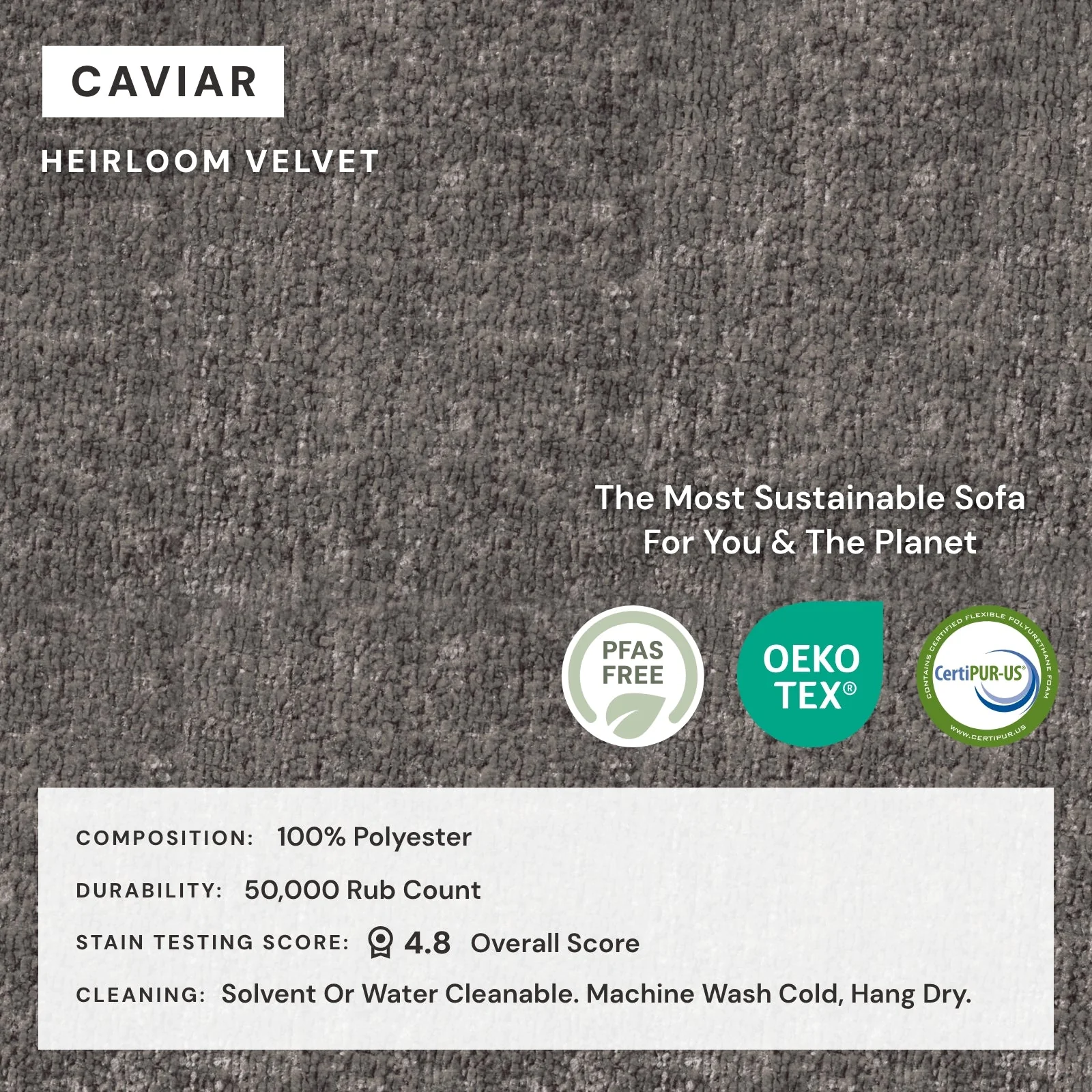 Elevate Comfort Layer for Armless Chair in Caviar - Image 7