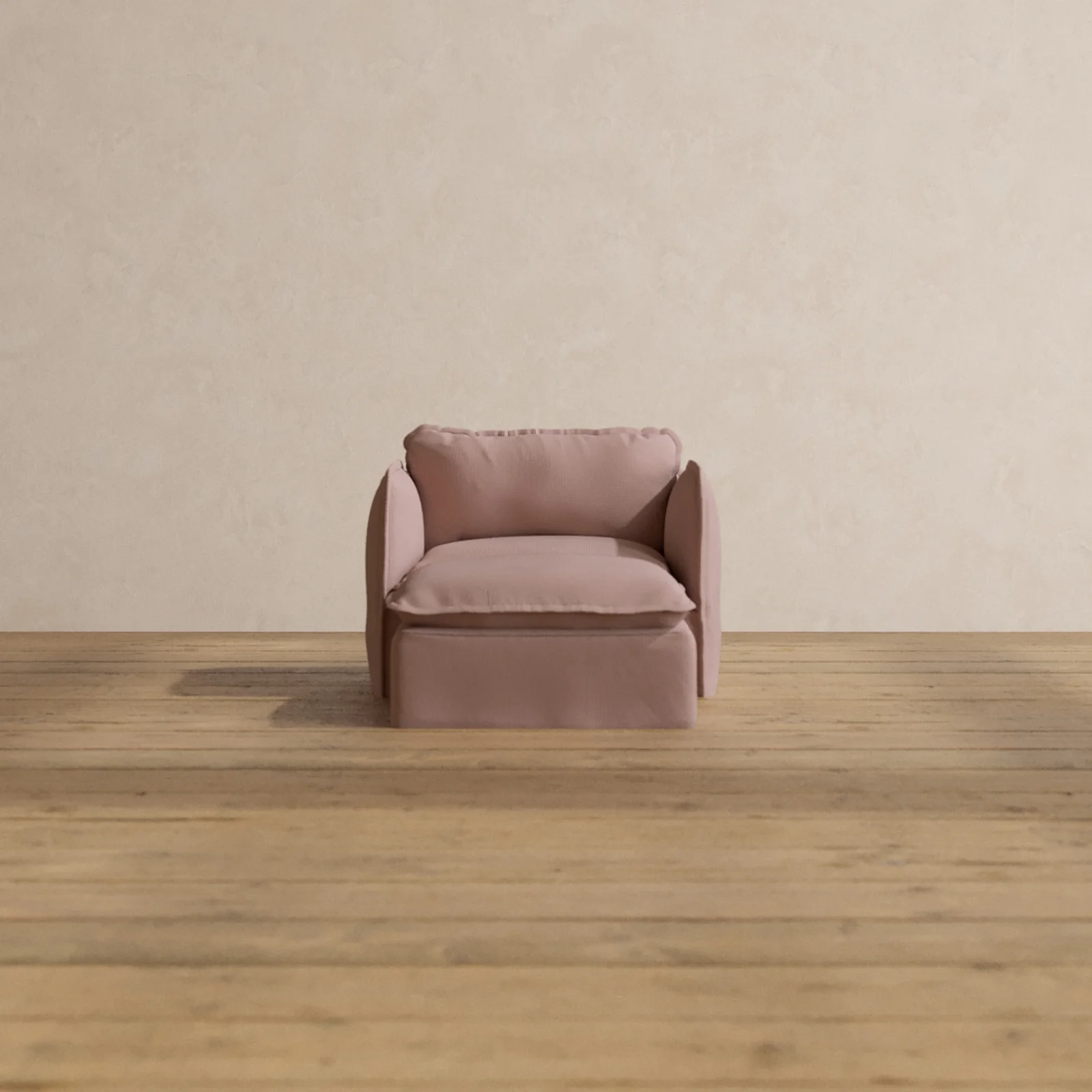 Modular Washable Chaise Armchair in Sakura | Memorix+ Seat | Contour Pillow
